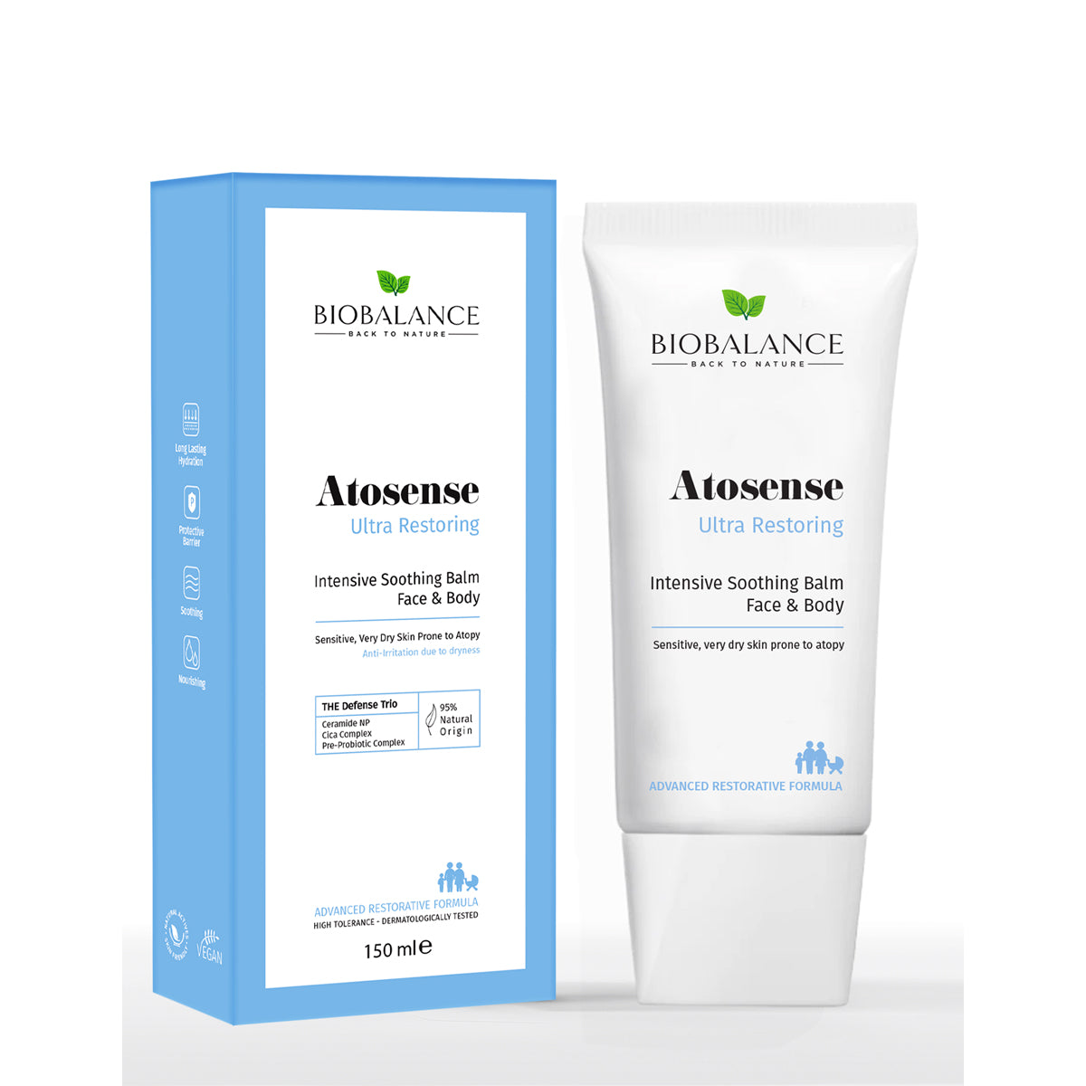 Bio Balance Atosense Ultra Restoring Intensive Soothing Balm Face & Body 150ml